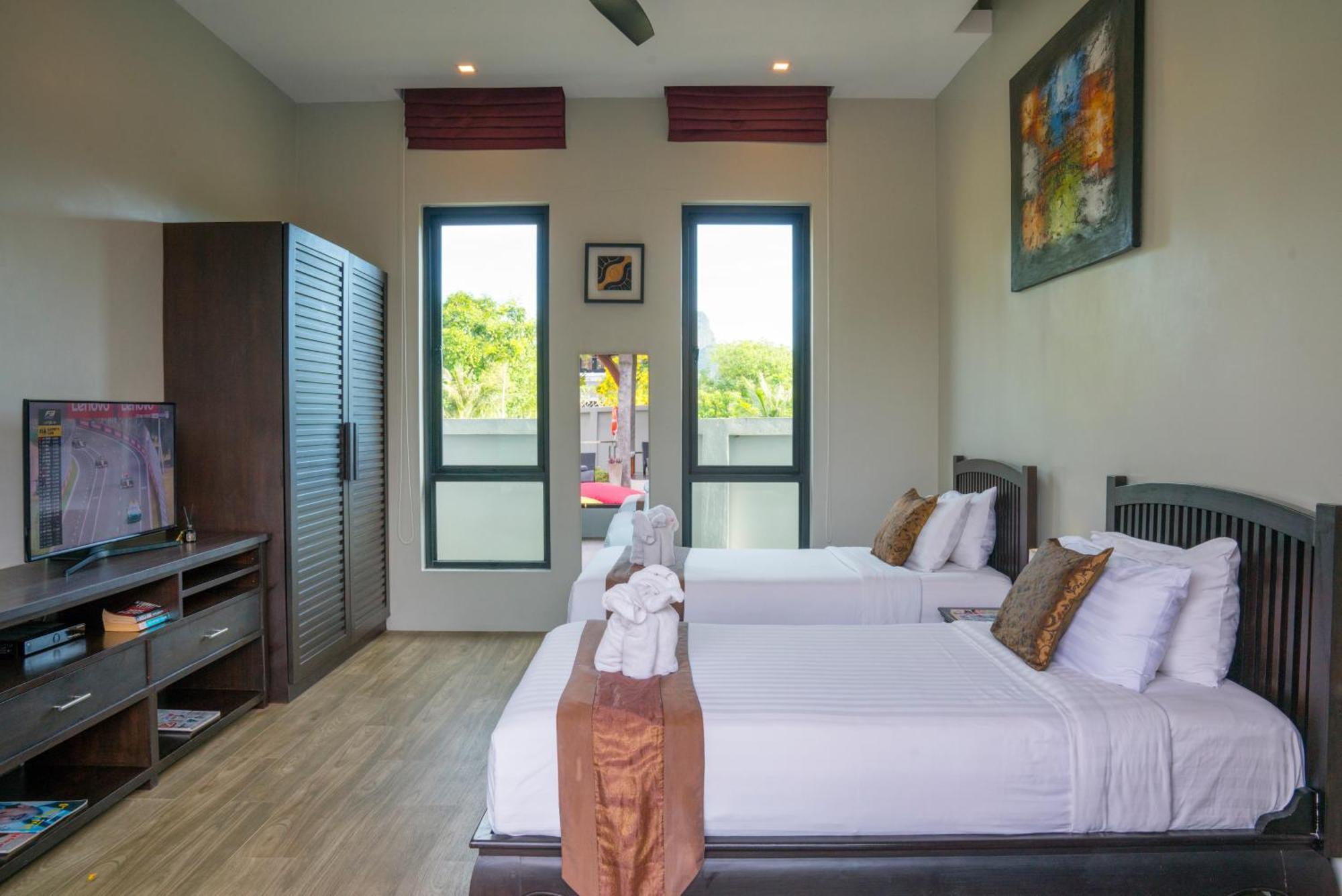 Narintara Private Pool Villas - Free Tuk-Tuk Service To The Beach! Ao Nang Exterior foto